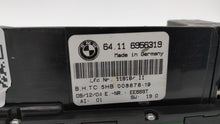 2002 Bmw 330i Climate Control Module Temperature AC/Heater Replacement P/N:64.11 4126707 5HB 007 738 Fits OEM Used Auto Parts
