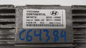 2011-2014 Hyundai Sonata PCM Engine Control Computer ECU ECM PCU OEM P/N:39101-2G661 39111-2G661 Fits Fits 2011 2012 2013 2014 OEM Used Auto Parts