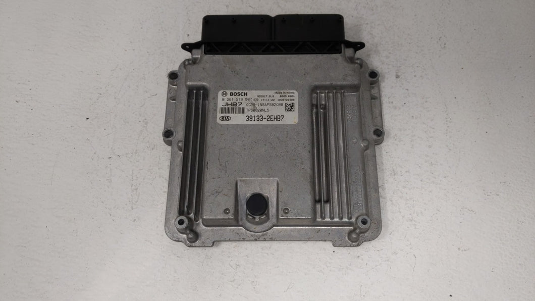 2018 Kia Soul PCM Engine Control Computer ECU ECM PCU OEM P/N:39133-2EHB7 Fits OEM Used Auto Parts - Oemusedautoparts1.com 