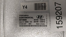 2011-2015 Hyundai Sonata PCM Engine Control Computer ECU ECM PCU OEM P/N:39155-2G911 39155-2G915 Fits OEM Used Auto Parts - Oemusedautoparts1.com 