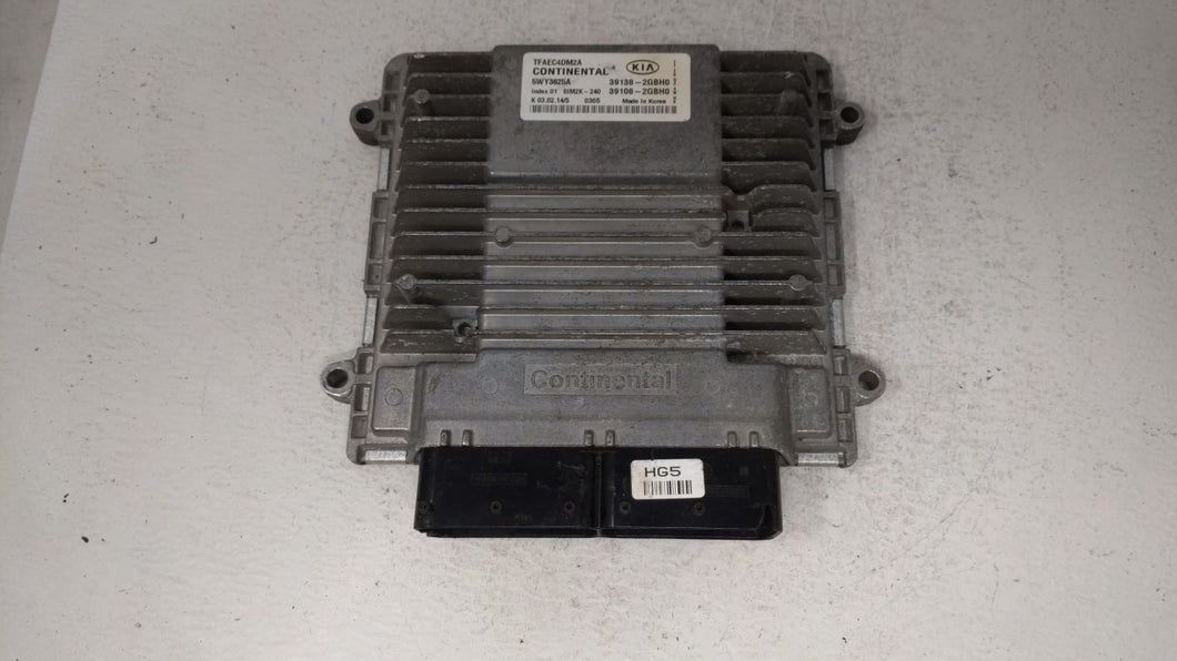 2014-2015 Kia Optima PCM Engine Control Computer ECU ECM PCU OEM P/N:39138-2GBH0 39108-2GBH0, 391382GBH0 Fits Fits 2014 2015 OEM Used Auto Parts - Oemusedautoparts1.com 