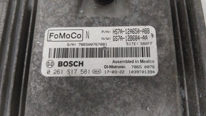 2017-2019 Ford Fusion PCM Engine Control Computer ECU ECM PCU OEM P/N:KS7A-12A650-BCA HS7A-12A650-ABB Fits Fits 2017 2018 2019 OEM Used Auto Parts - Oemusedautoparts1.com 