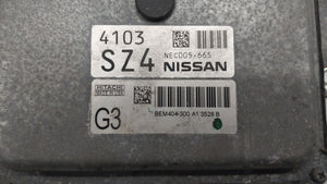 2013-2015 Nissan Sentra PCM Engine Control Computer ECU ECM PCU OEM P/N:BEM404-300 A1 NEC001-666 Fits Fits 2013 2014 2015 OEM Used Auto Parts - Oemusedautoparts1.com 