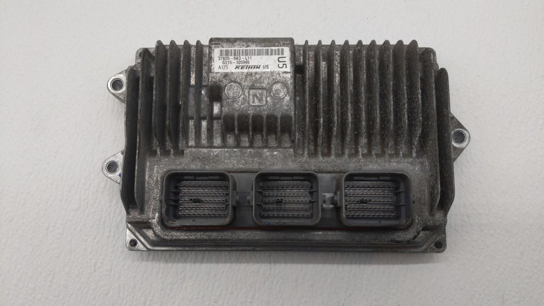 2014 Honda Accord PCM Engine Control Computer ECU ECM PCU OEM P/N:37820-5A3-L12 37820-5A2-B52, 37820-5A3-L11 Fits OEM Used Auto Parts