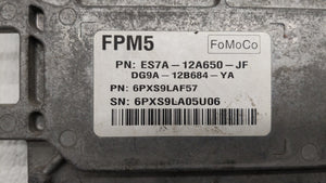 2014 Ford Fusion PCM Engine Control Computer ECU ECM PCU OEM P/N:ES7A-12A650-GF ES7A-12A650-JF, DG9A-12B684-YA Fits Fits 2015 2016 OEM Used Auto Parts - Oemusedautoparts1.com 