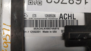 2017-2018 Chevrolet Sonic PCM Engine Control Computer ECU ECM PCU OEM P/N:12679097 12670309, 12695536 Fits Fits 2017 2018 2019 OEM Used Auto Parts - Oemusedautoparts1.com 