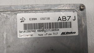 2017 Gmc Terrain PCM Engine Control Computer ECU ECM PCU OEM P/N:12667189 12670801, 12694743, 12666070 Fits Fits 2018 2019 OEM Used Auto Parts - Oemusedautoparts1.com 