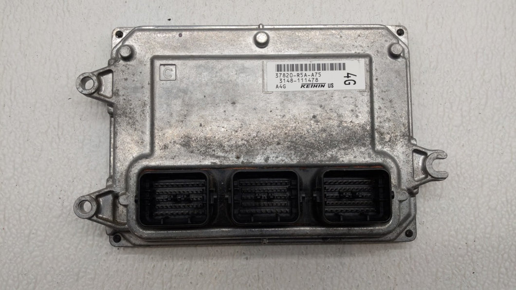 2012-2014 Honda Cr-V PCM Engine Control Computer ECU ECM PCU OEM P/N:37820-R5A-A75 Fits Fits 2012 2013 2014 OEM Used Auto Parts