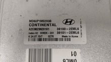 2014-2016 Hyundai Elantra PCM Engine Control Computer ECU ECM PCU OEM P/N:39102-2EML6 39103-2EML6 Fits Fits 2014 2015 2016 OEM Used Auto Parts - Oemusedautoparts1.com 