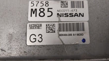 2013-2015 Nissan Sentra PCM Engine Control Computer ECU ECM PCU OEM P/N:BEM404-300 A1 NEC001-666 Fits Fits 2013 2014 2015 OEM Used Auto Parts - Oemusedautoparts1.com 