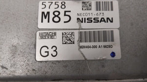 2013-2015 Nissan Sentra PCM Engine Control Computer ECU ECM PCU OEM P/N:BEM404-300 A1 NEC001-666 Fits Fits 2013 2014 2015 OEM Used Auto Parts - Oemusedautoparts1.com 