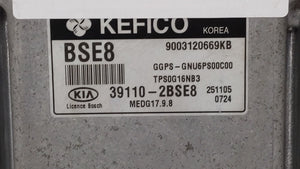 2016 Kia Soul PCM Engine Control Computer ECU ECM PCU OEM P/N:39110-2BSG3 39110-2BSE8 Fits OEM Used Auto Parts - Oemusedautoparts1.com 