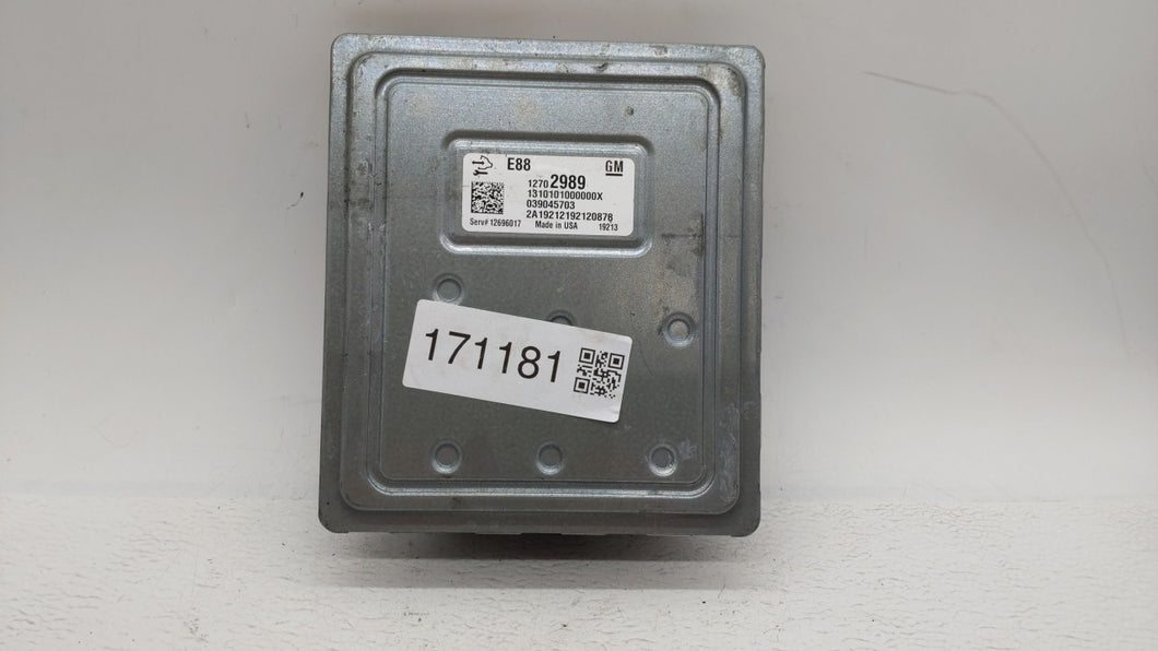 2020 Chevrolet Equinox PCM Engine Control Computer ECU ECM PCU OEM P/N:12702989 Fits OEM Used Auto Parts