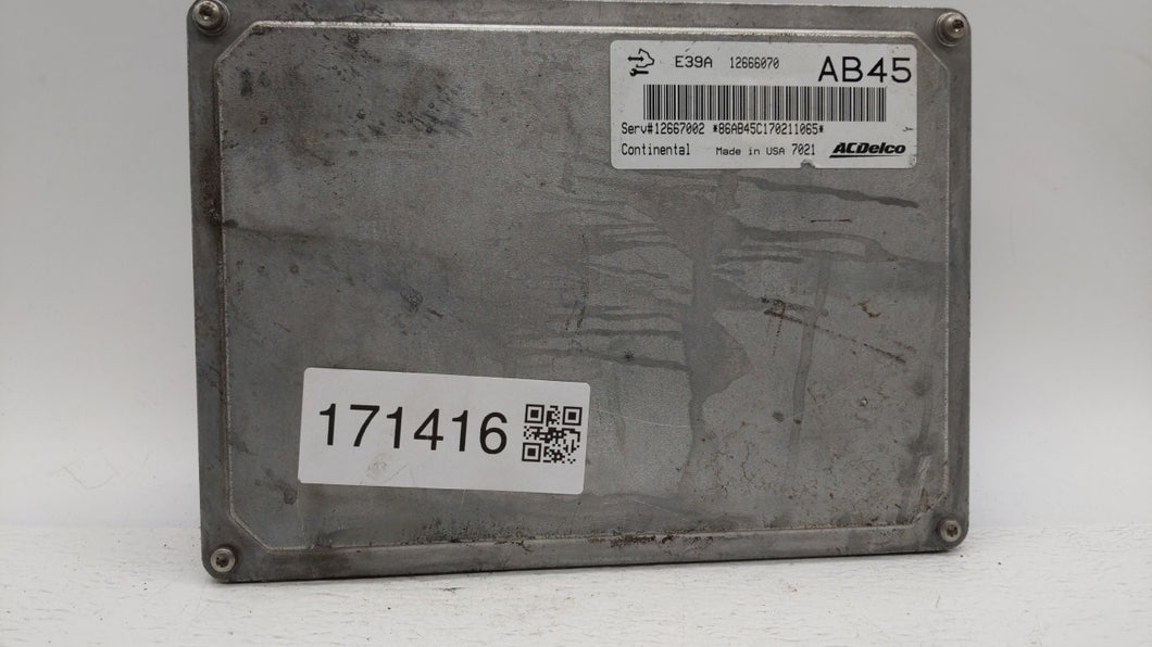 2017 Gmc Terrain PCM Engine Control Computer ECU ECM PCU OEM P/N:12667189 12670801, 12694743, 12666070 Fits Fits 2018 2019 OEM Used Auto Parts