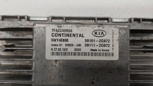 2011-2013 Kia Optima PCM Engine Control Computer ECU ECM PCU OEM P/N:39101-2G874 39101-2G872, 39111-2G872 Fits Fits 2011 2012 2013 OEM Used Auto Parts