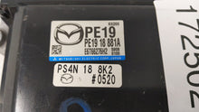 2014 Mazda 3 PCM Engine Control Computer ECU ECM PCU OEM P/N:PE19 18 881A PS5G 18 8K2, PEDM 18 881, PEAB 18 881A Fits OEM Used Auto Parts