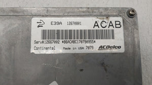 2017 Buick Enclave PCM Engine Control Computer ECU ECM PCU OEM P/N:12667189 12670801, 12694743, 12666070 Fits Fits 2018 2019 2020 OEM Used Auto Parts