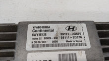 2011 Hyundai Sonata PCM Engine Control Computer ECU ECM PCU OEM P/N:39101-2G670 39111-2G670 Fits OEM Used Auto Parts