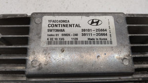 2011-2014 Hyundai Sonata PCM Engine Control Computer ECU ECM PCU OEM P/N:39101-2G661 39111-2G661 Fits Fits 2011 2012 2013 2014 OEM Used Auto Parts - Oemusedautoparts1.com 