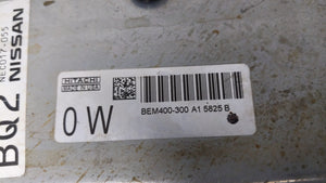 2015-2015 Nissan Altima Motor Computadora Ecu Pcm Ecm Pcu OEM 178245