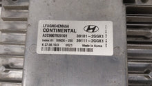 2015-2017 Hyundai Sonata PCM Engine Control Computer ECU ECM PCU OEM P/N:39101-2GGK0 39101-2GGL4 Fits Fits 2015 2016 2017 OEM Used Auto Parts - Oemusedautoparts1.com 