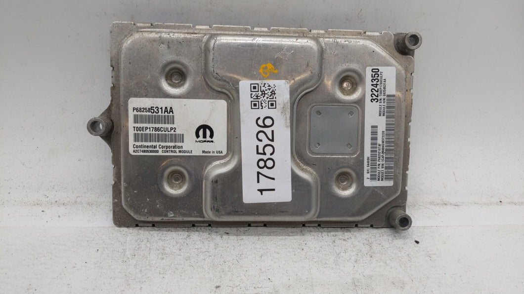 2016-2017 Chrysler 200 PCM Engine Control Computer ECU ECM PCU OEM P/N:P68258531AA P68250535AD, P68305701AC Fits Fits 2016 2017 OEM Used Auto Parts - Oemusedautoparts1.com 