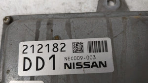 2014 Nissan Maxima PCM Engine Control Computer ECU ECM PCU OEM P/N:NEC009-003 A1H-3MD, NEC005-070 Fits OEM Used Auto Parts - Oemusedautoparts1.com 