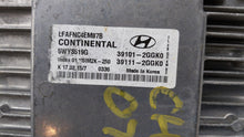 2015-2017 Hyundai Sonata PCM Engine Control Computer ECU ECM PCU OEM P/N:39101-2GGK0 39101-2GGL4 Fits Fits 2015 2016 2017 OEM Used Auto Parts - Oemusedautoparts1.com 