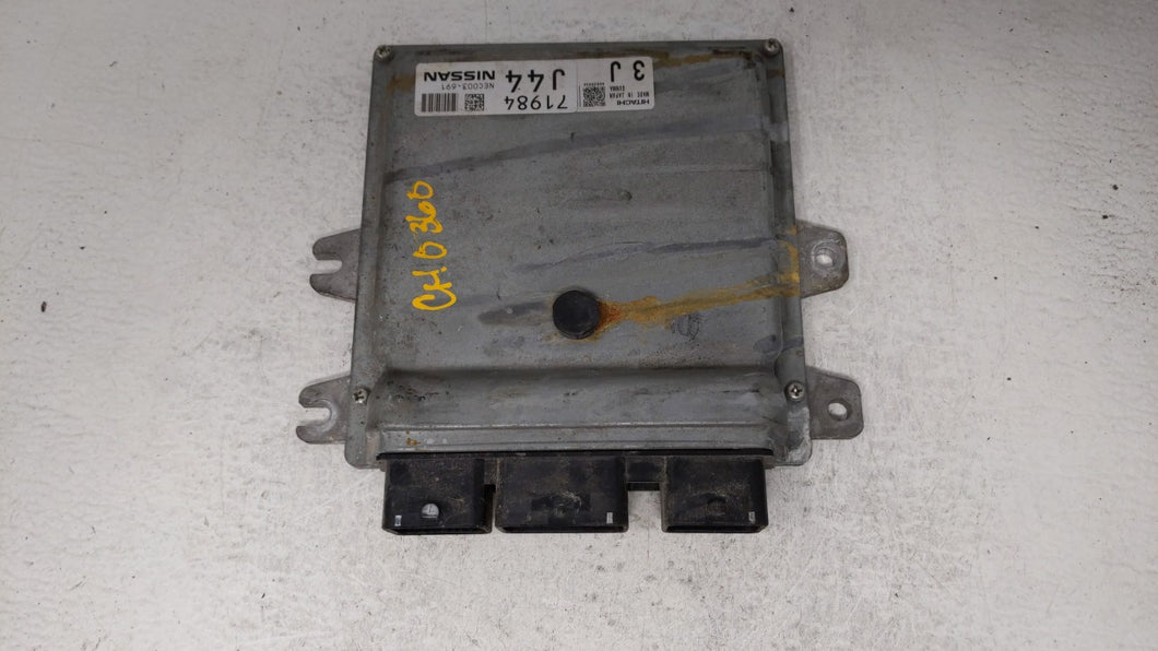 2014 Nissan Murano PCM Engine Control Computer ECU ECM PCU OEM P/N:NEC003-691 NEC003-690 Fits OEM Used Auto Parts - Oemusedautoparts1.com 