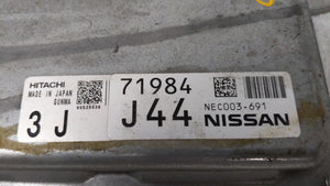 2014 Nissan Murano PCM Engine Control Computer ECU ECM PCU OEM P/N:NEC003-691 NEC003-690 Fits OEM Used Auto Parts - Oemusedautoparts1.com 