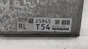 2013-2015 Nissan Rogue PCM Engine Control Computer ECU ECM PCU OEM P/N:NEC001-657 NEC005-662, NEC001-654 Fits Fits 2013 2014 2015 OEM Used Auto Parts - Oemusedautoparts1.com 