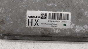 2012-2012 Nissan Versa Motor Computadora Ecu Pcm Ecm Pcu OEM 181951