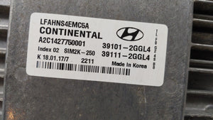 2015-2017 Hyundai Sonata PCM Engine Control Computer ECU ECM PCU OEM P/N:39101-2GGL1 39101-2GGL4 Fits Fits 2015 2016 2017 OEM Used Auto Parts - Oemusedautoparts1.com 