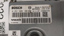 2012 Volvo S60 PCM Engine Control Computer ECU ECM PCU OEM P/N:0 261 209 108 31286086, 1343 0003 Fits OEM Used Auto Parts - Oemusedautoparts1.com 