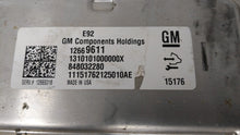 2013-2015 Ford Explorer PCM Engine Control Computer ECU ECM PCU OEM P/N:DB5A-12A650-UB DB5A-12B684-VA Fits OEM Used Auto Parts - Oemusedautoparts1.com 