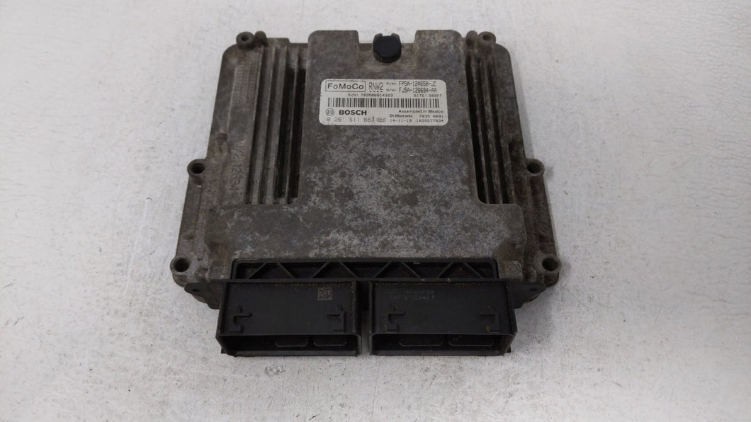 2015 Lincoln Mkz PCM Engine Control Computer ECU ECM PCU OEM P/N:FP5A-12A650-JC Fits OEM Used Auto Parts - Oemusedautoparts1.com 