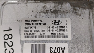 2011-2013 Hyundai Elantra PCM Engine Control Computer ECU ECM PCU OEM P/N:39102-2EMP2 39102-2EMP3 Fits Fits 2011 2012 2013 OEM Used Auto Parts - Oemusedautoparts1.com 