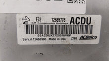 2017-2019 Buick Encore PCM Engine Control Computer ECU ECM PCU OEM P/N:12679097 12670309, 12695536 Fits Fits 2017 2018 2019 OEM Used Auto Parts - Oemusedautoparts1.com 