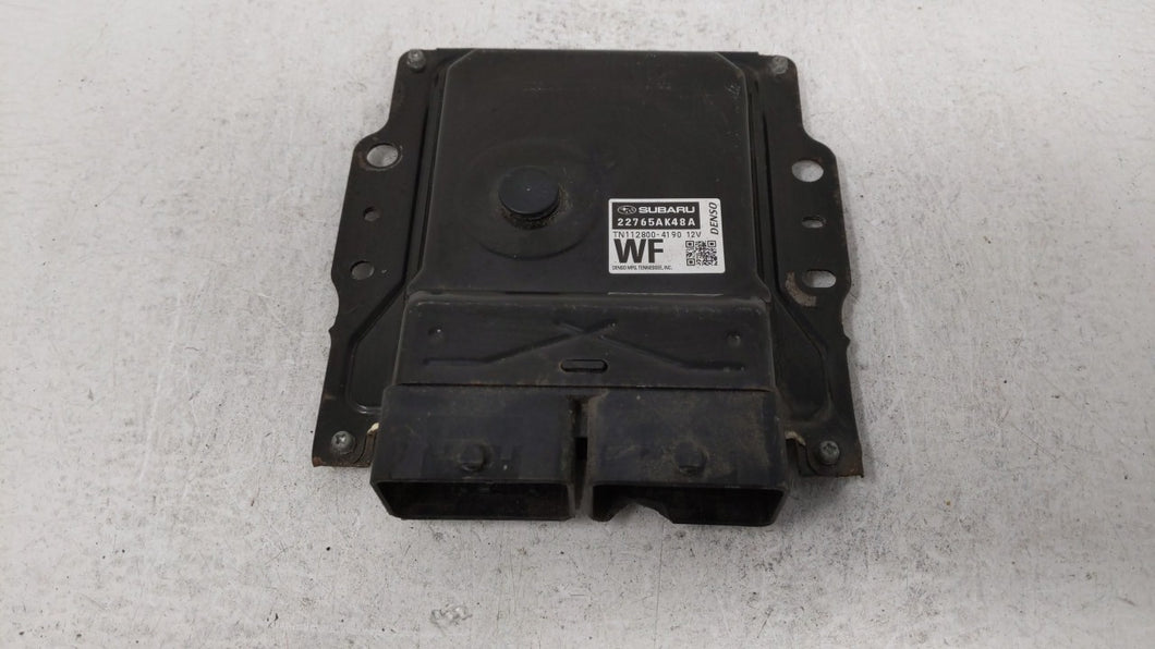 2017 Subaru Legacy PCM Engine Control Computer ECU ECM PCU OEM P/N:22765AK48D 22765AK48C, 22765AK48A Fits OEM Used Auto Parts