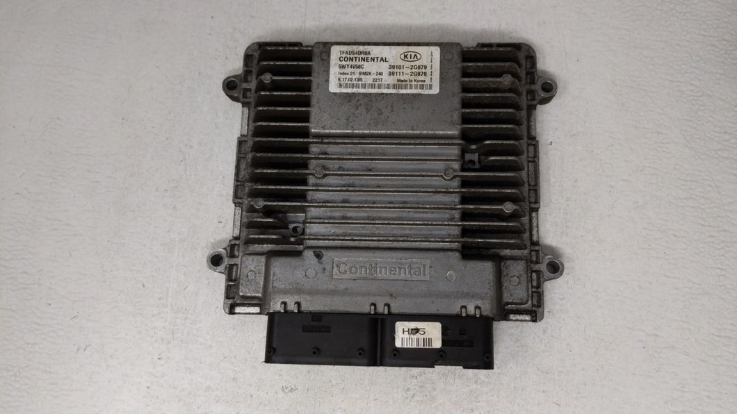 2011-2013 Kia Optima PCM Engine Control Computer ECU ECM PCU OEM P/N:39111-2G877 39101-2G877, 39101-2G879 Fits Fits 2011 2012 2013 OEM Used Auto Parts - Oemusedautoparts1.com 