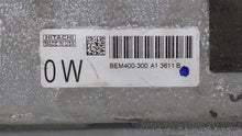 2013-2014 Nissan Altima PCM Engine Control Computer ECU ECM PCU OEM P/N:BEM400-300 MEC300-012 A1, MEC300-052 Fits Fits 2013 2014 OEM Used Auto Parts - Oemusedautoparts1.com 