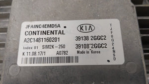 2016-2018 Kia Optima PCM Engine Control Computer ECU ECM PCU OEM P/N:39138-2GGC1 39108-2GGC1, 39138-2GGC0 Fits Fits 2016 2017 2018 OEM Used Auto Parts - Oemusedautoparts1.com 