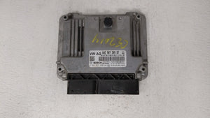 2019 Volkswagen Jetta PCM Engine Control Computer ECU ECM PCU OEM P/N:04E 907 309 BT 04E907309BT Fits OEM Used Auto Parts - Oemusedautoparts1.com 