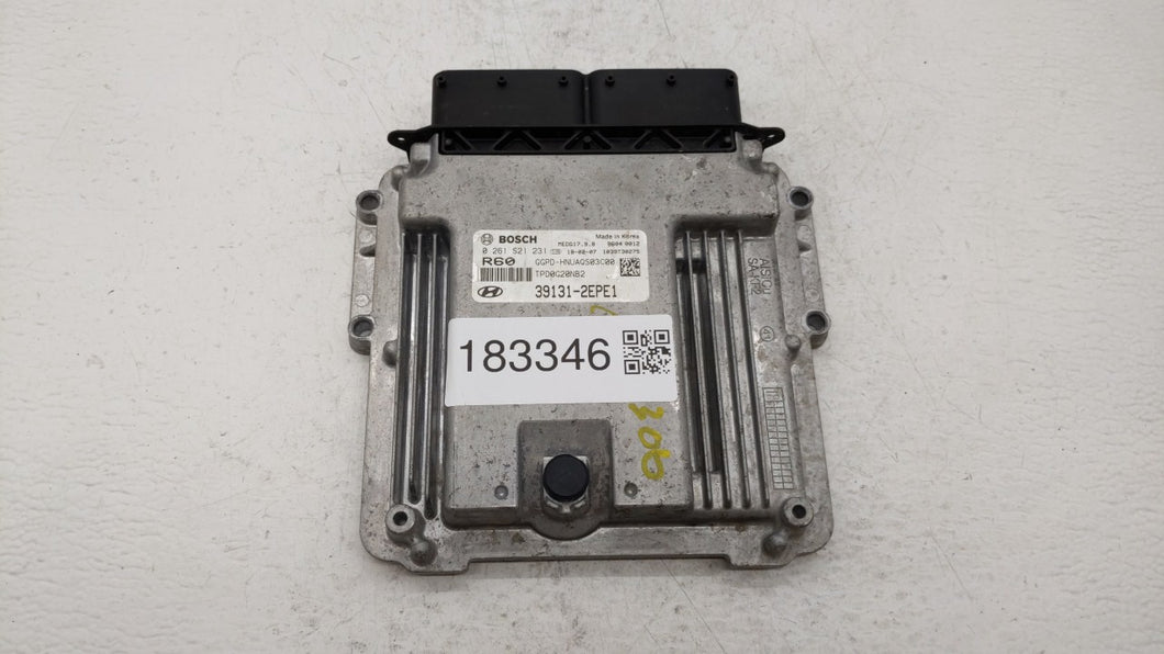 2018 Hyundai Elantra Gt PCM Engine Control Computer ECU ECM PCU OEM P/N:39133-2EPE0 39131-2EPE1 Fits OEM Used Auto Parts - Oemusedautoparts1.com 