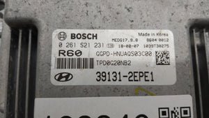 2018 Hyundai Elantra Gt PCM Engine Control Computer ECU ECM PCU OEM P/N:39133-2EPE0 39131-2EPE1 Fits OEM Used Auto Parts - Oemusedautoparts1.com 