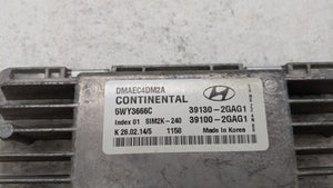 2014 Hyundai Santa Fe PCM Engine Control Computer ECU ECM PCU OEM P/N:39130-2GAG5 39130-2GAG1, 39100-2GAG1, 39130-2GAG2 Fits OEM Used Auto Parts