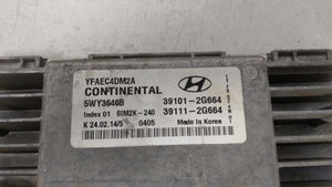 2011-2014 Hyundai Sonata PCM Engine Control Computer ECU ECM PCU OEM P/N:39101-2G661 39111-2G661 Fits Fits 2011 2012 2013 2014 OEM Used Auto Parts