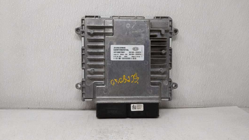 2016-2018 Kia Optima PCM Engine Control Computer ECU ECM PCU OEM P/N:39138-2GGC1 39108-2GGC1, 39138-2GGC0 Fits Fits 2016 2017 2018 OEM Used Auto Parts