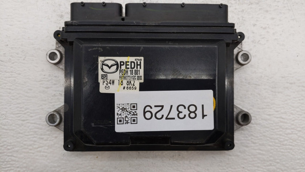 2014 Mazda 3 PCM Engine Control Computer ECU ECM PCU OEM P/N:PE19 18 881A PS5G 18 8K2, PEDM 18 881, PEAB 18 881A, PEDH 18 881 Fits OEM Used Auto Parts - Oemusedautoparts1.com 