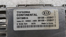 2015 Kia Optima PCM Engine Control Computer ECU ECM PCU OEM P/N:36108-2GBH7 39138-2GBH7 Fits OEM Used Auto Parts